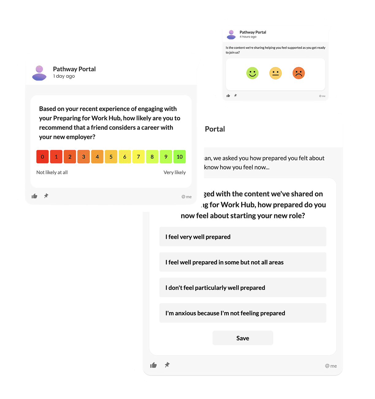 Meet & Engage platform content preview